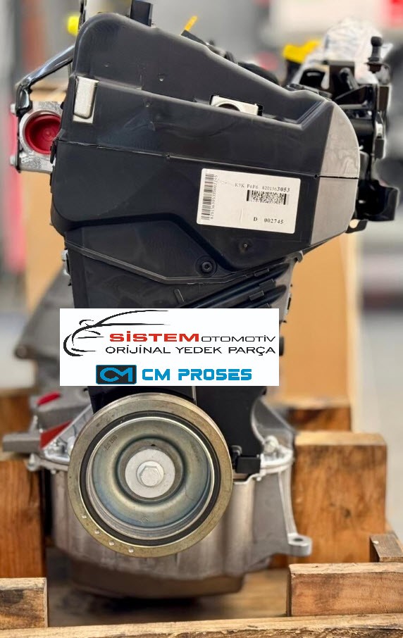 8201708460 MAIS KOMPLE MOTOR K9K F6F6 MEGANE IV KADJAR TALISMANNISSAN QASHQAİ1.5 DC6 K9K 646 ENJEKTÖRLERİ ÜZERİNDE